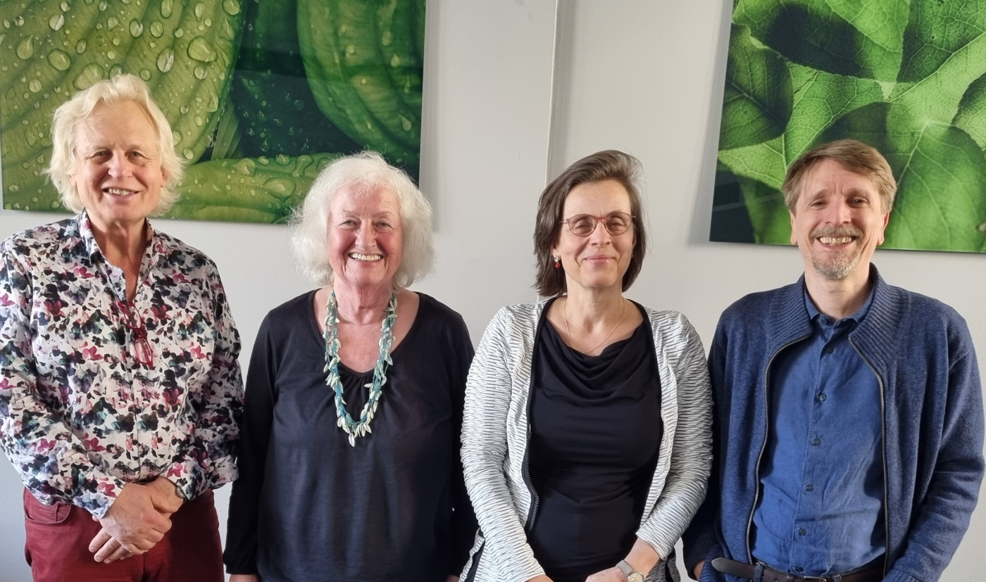 V.l.n.r.: Manfred Thielen, Dorothea Bünemann, Kathrin Schleitzer, Stefan Körber